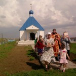 пасхальный молебен в с.Булгаковка Воскресенского района24 Апрель 2012